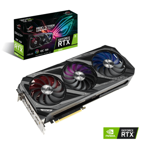 ASUS ROG Strix GeForce RTX 3090 Graphics Card (ROG-STRIX-RTX3090-O24G-GAMING)