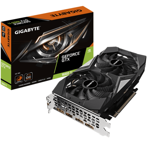 GIGABYTE GeForce GTX 1660 Ti OC 6G Graphics Card (GV-N166TOC-6GD)