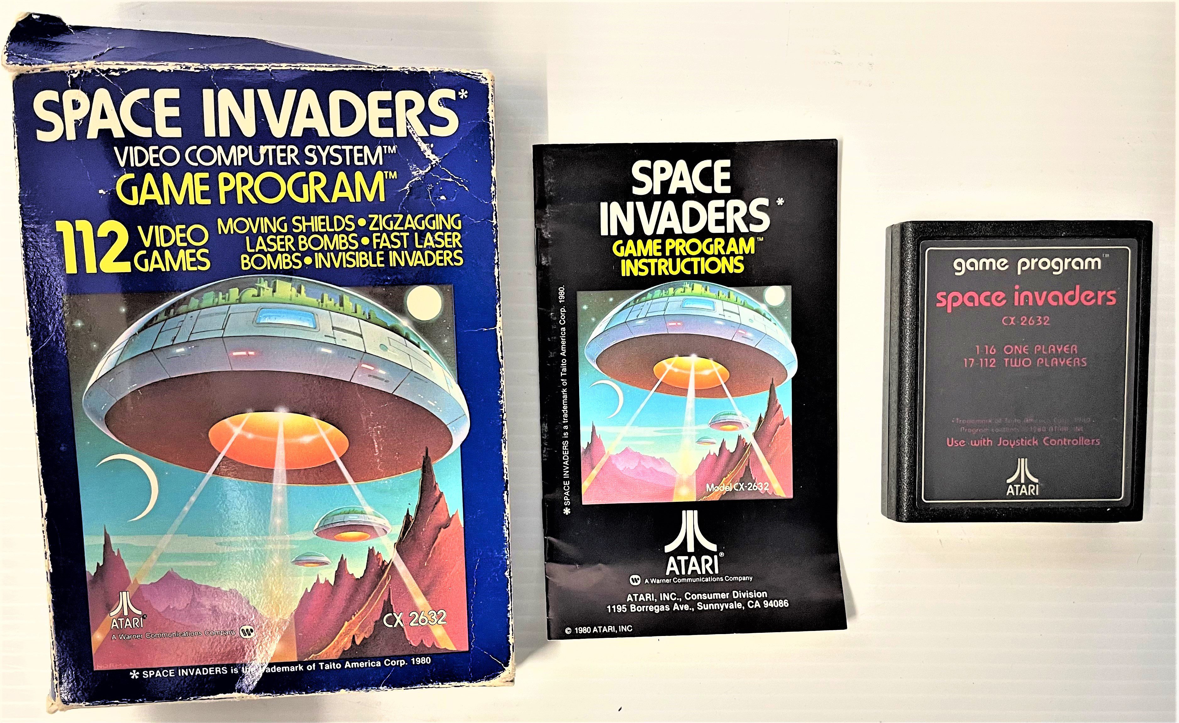Space Invaders for Atari Video Computer System (Atari VCS)/Atari 2600