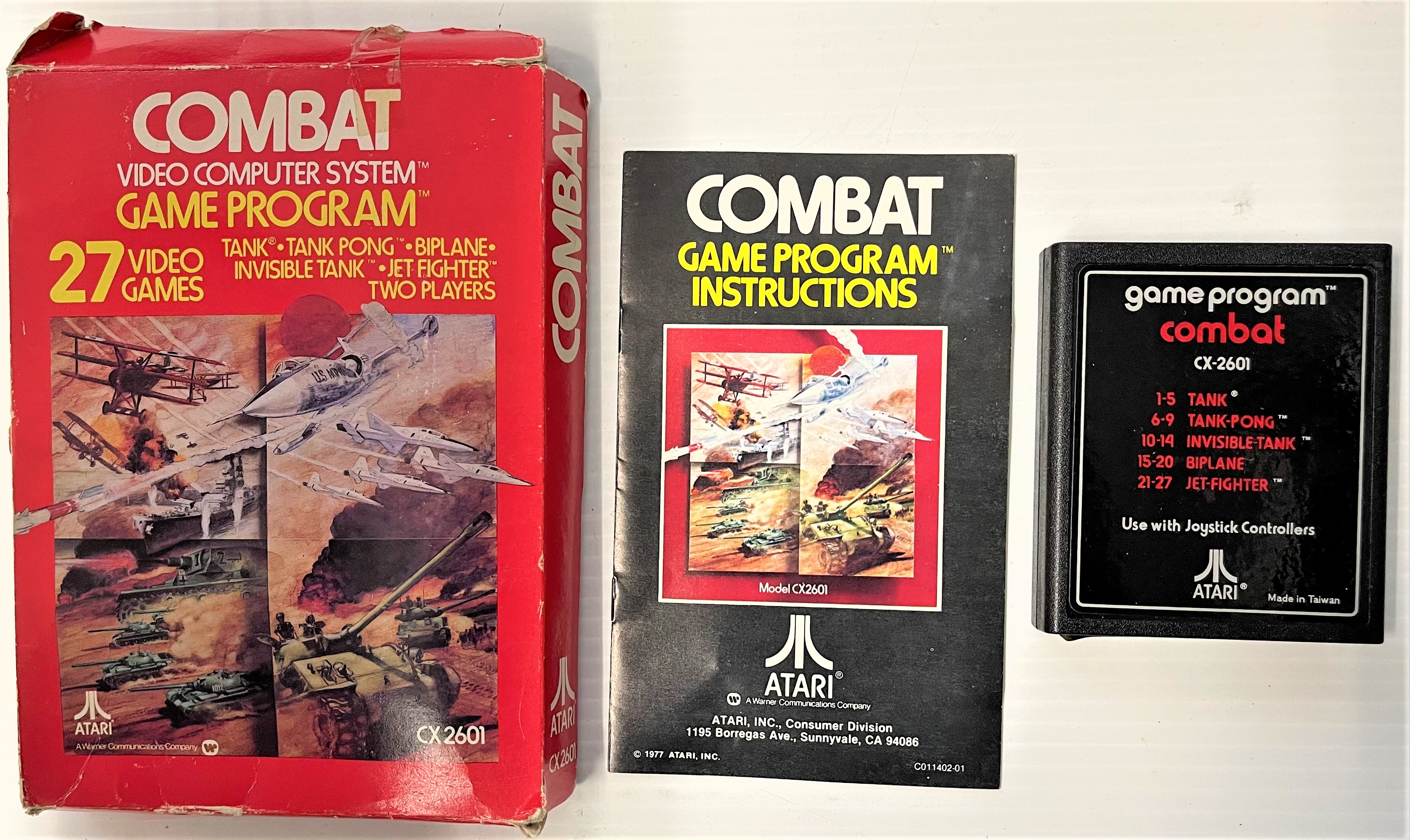 Combat for Atari Video Computer System (Atari VCS)/Atari 2600
