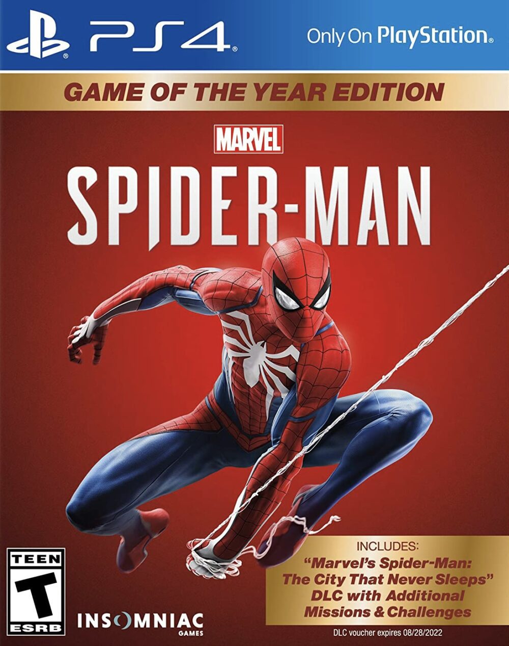 Marvel's Spider-Man (Game of the Year Edition) for PS4