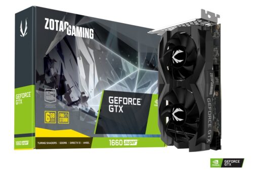 ZOTAC GAMING GeForce GTX 1660 SUPER Twin Fan Graphics Card (ZT-T16620F-10L)