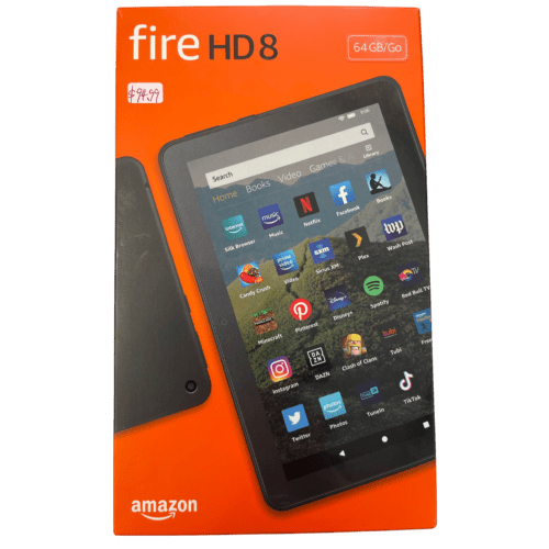 Amazon Fire HD 8 Tablet (8”, 64 GB, Black) (USED)