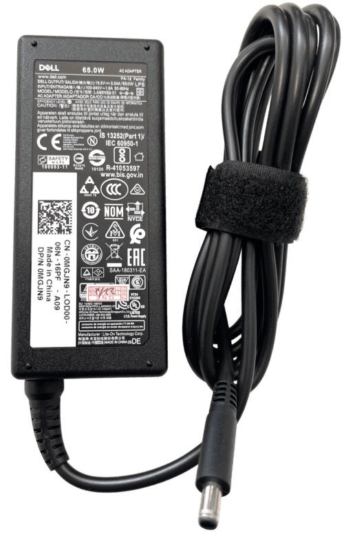 Dell LA65NS2-01 AC Adapter for Inspiron, Latitude, Precision, Studio & Vostro + Alienware Laptops & Notebooks