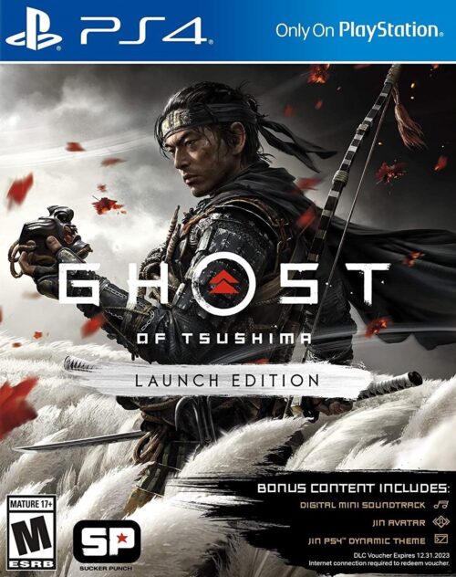 Ghost of Tsushima (Launch Edition) for PS4 (Video Game)