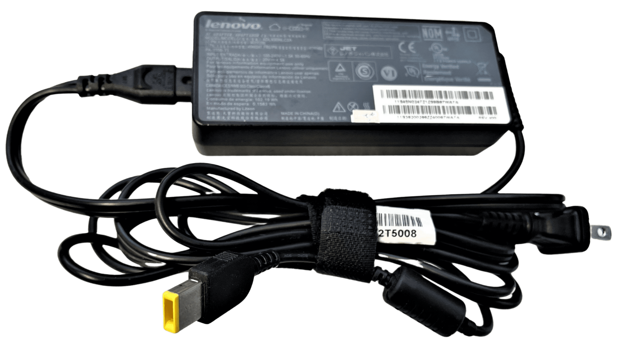 Lenovo ADLX90NLC2A AC Adapter for IdeaPad, ThinkPad, Yoga & More (USED)
