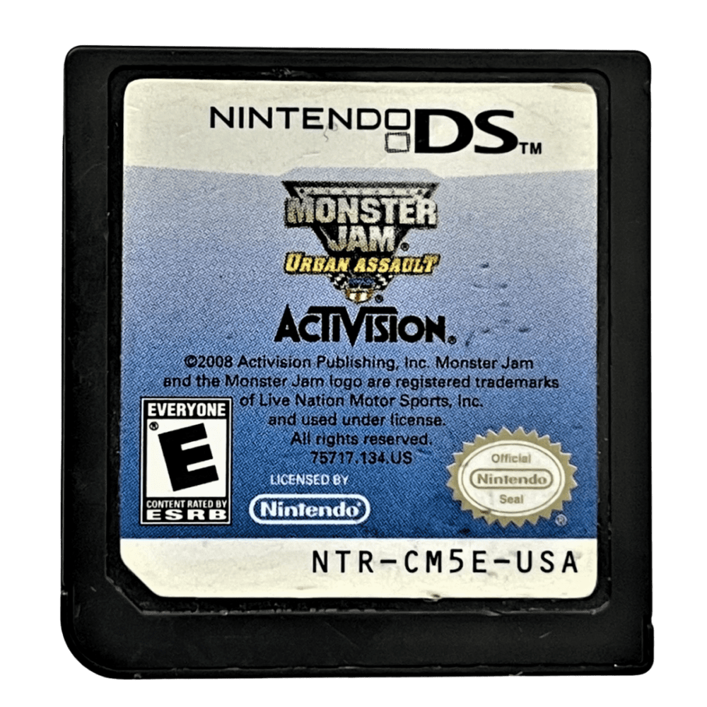 Monster Jam: Urban Assault for Nintendo DS (CARTRIDGE ONLY USED Video Game)