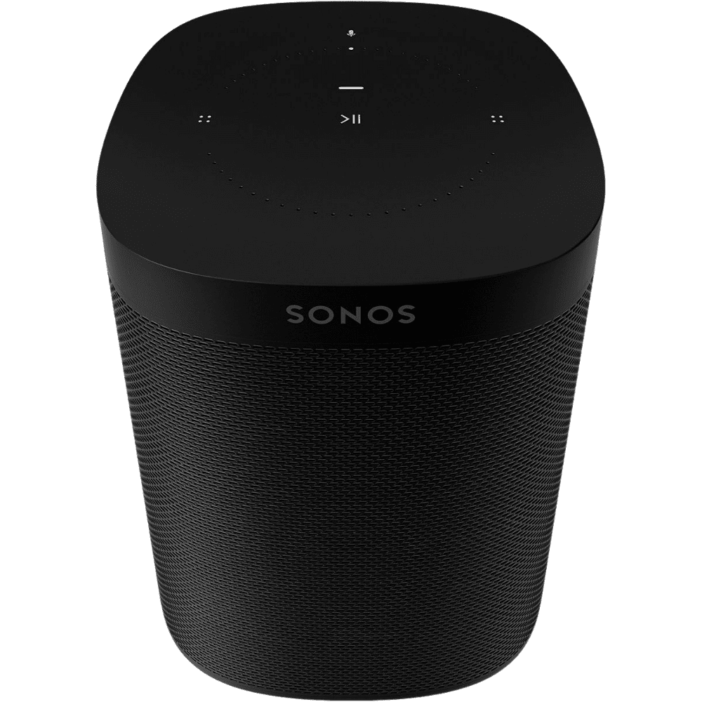 Sonos One (2nd Generation) Voice Controlled Smart Speaker (Black) (ONEG2US1BLK)