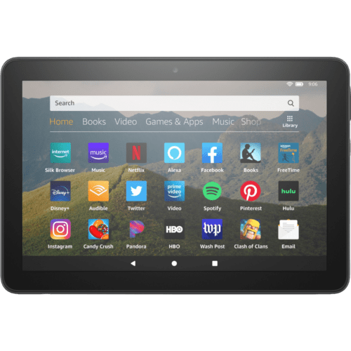 Amazon Fire HD 8 Tablet (8”, Black)