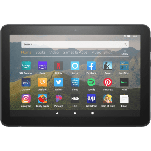 Buy Amazon Fire HD 8 Tablet (8”, 64 GB, Black) (USED) Online 