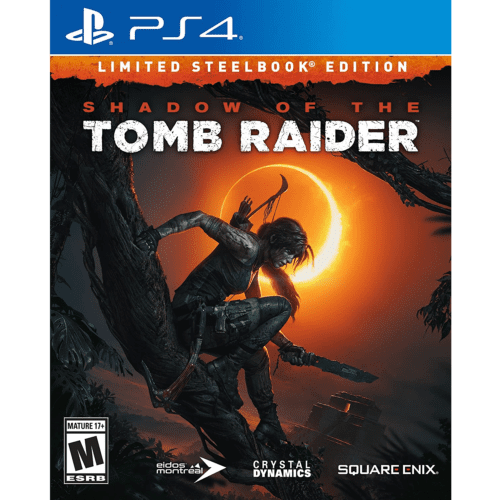 Shadow of the Tomb Raider (Limited Steelbook Edition) for PS4 (Video Game)