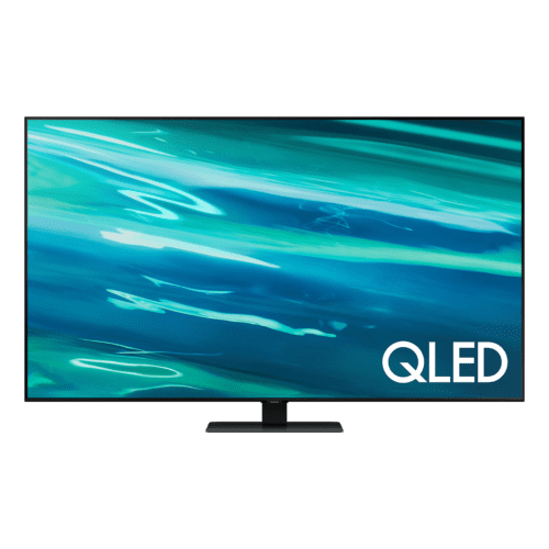Samsung Q80A 55” QLED 4K Smart TV (2021, Titan Black) (QN55Q80AAFXZC)