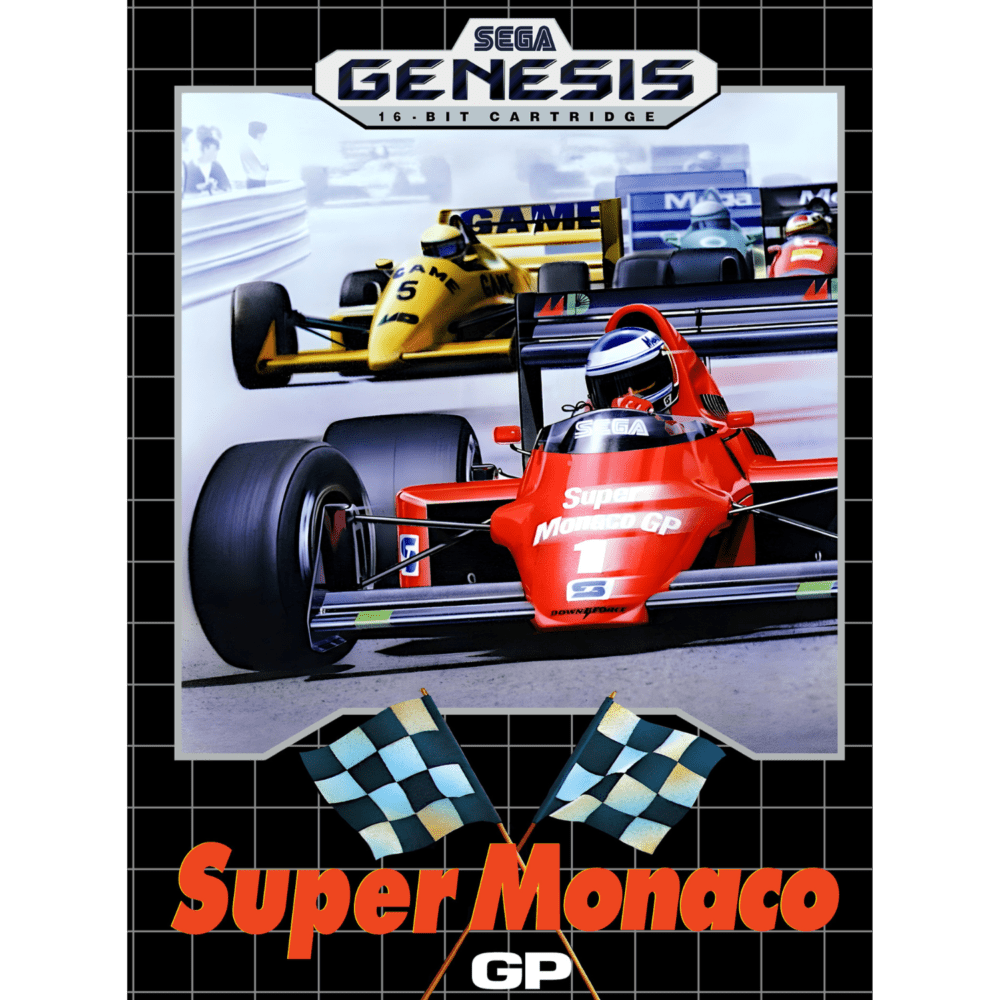 Super Monaco GP for SEGA Genesis (Video Game)