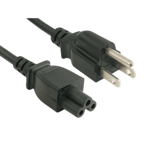 3-Prong Laptop AC Power Cord Cable