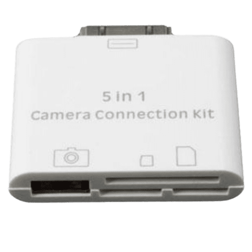 5-in-1 Camera Connection Kit & Card Reader for iPad & iPad 2 (DR02-IPA)