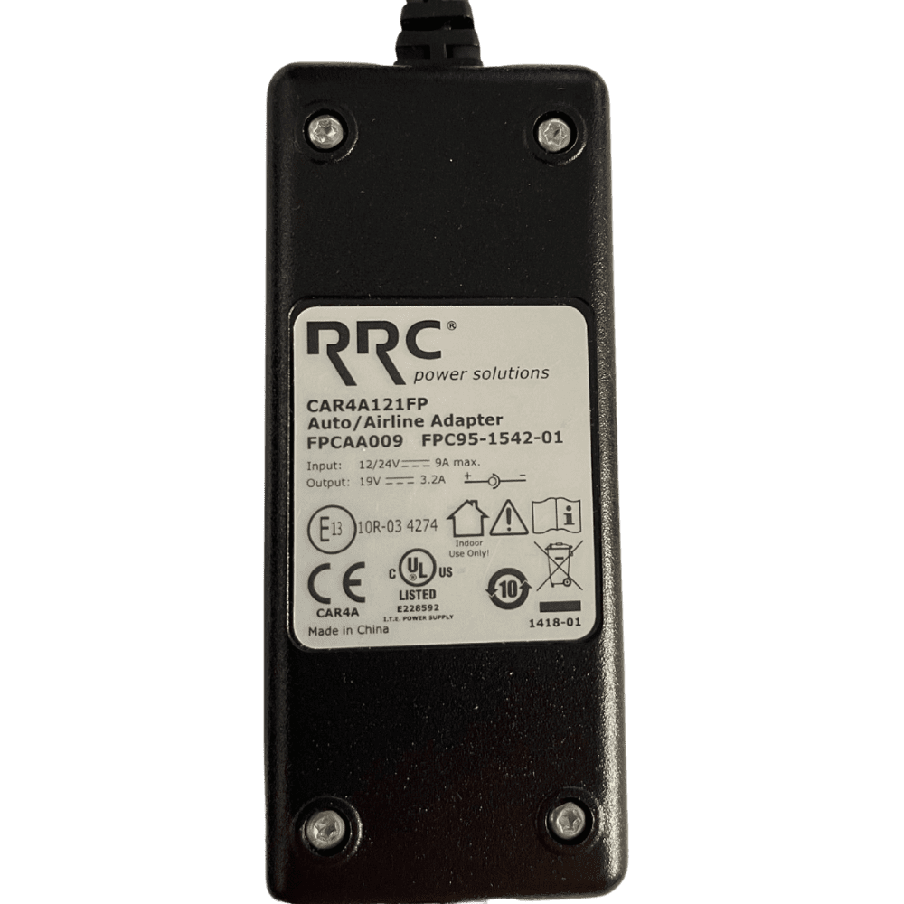 RRC Power Solutions CAR4A121FP FPCAA009 FPC95-1542-01 Auto or Airline Adapter