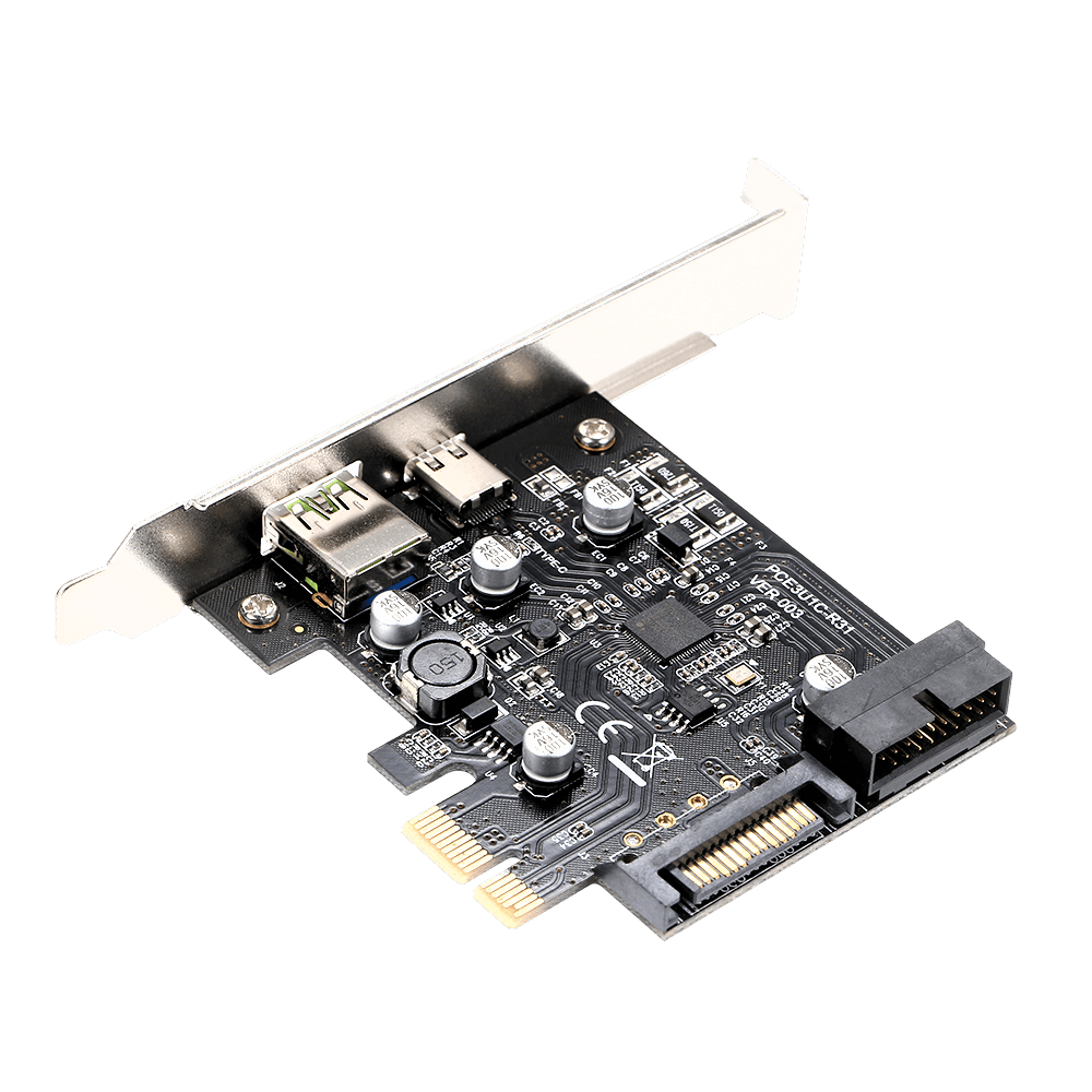 PCI-e USB 3.1 Type-A & USB 3.1 Type-C Expansion Card