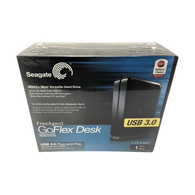 Seagate FreeAgent GoFlex Desk USB 3.0 1 TB External Hard Drive (STAC1000101)