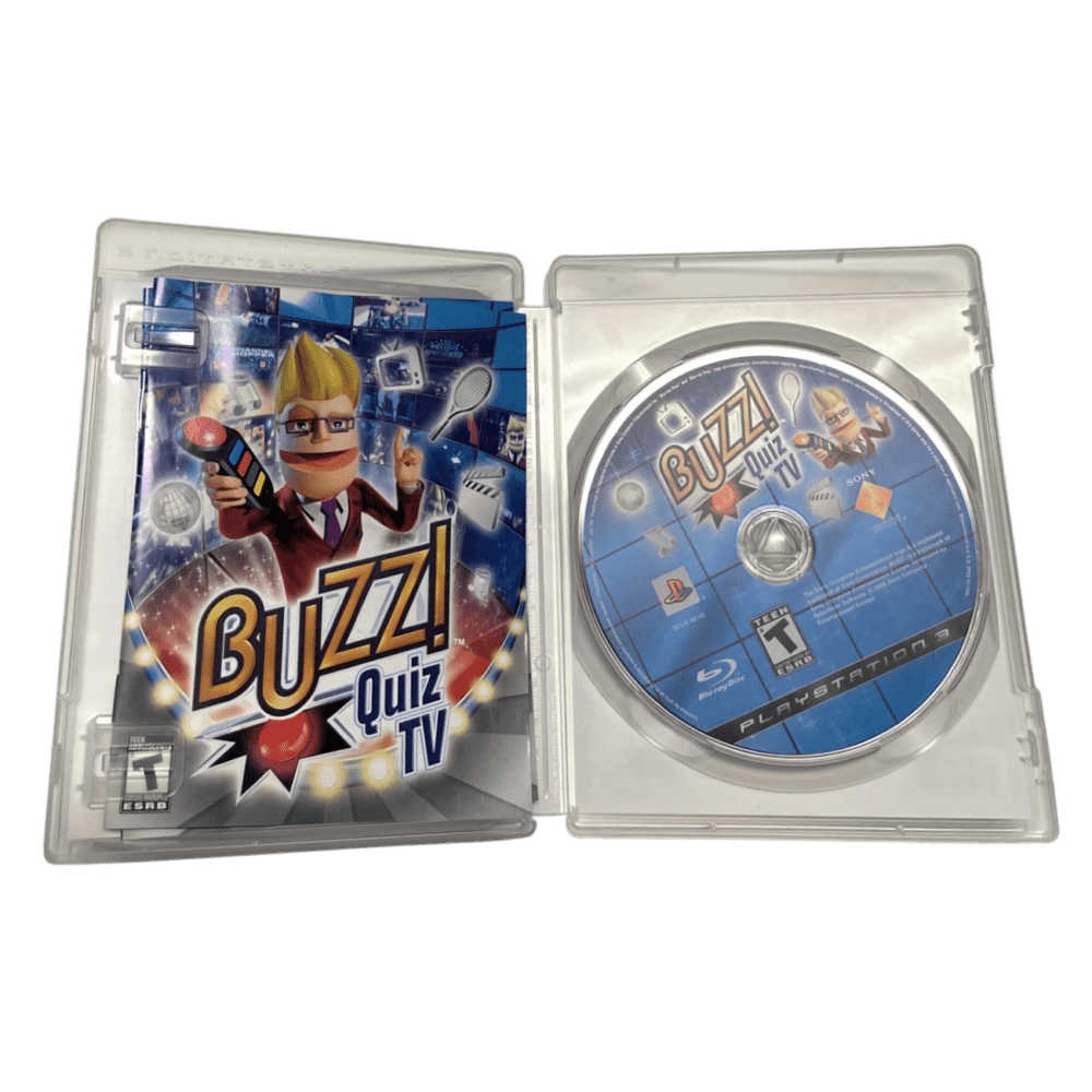 Buzz!: Quiz TV Bundle for PS3 (USED Video Game)