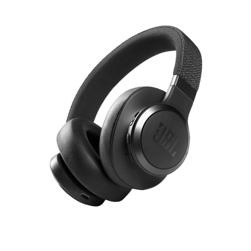 JBL Live 660NC Noise Cancelling Wireless Bluetooth Over-Ear Headphones (Black) (JBLLIVE660NCBLKAM)