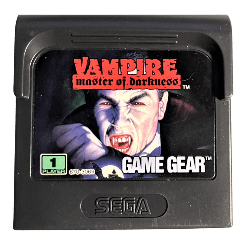 Master of Darkness for Sega Game Gear (CARTRIDGE ONLY USED Video Game)