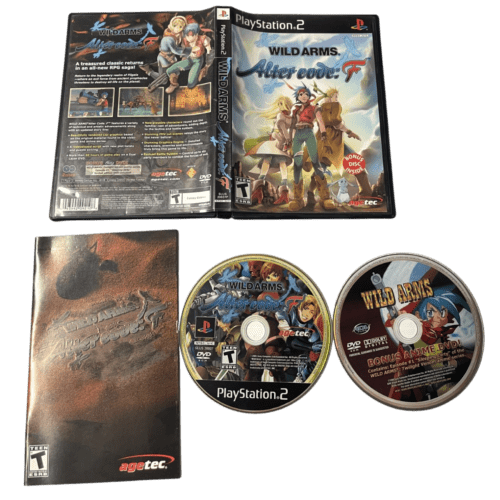Wild Arms Alter Code: F for PS2 (USED Video Game)