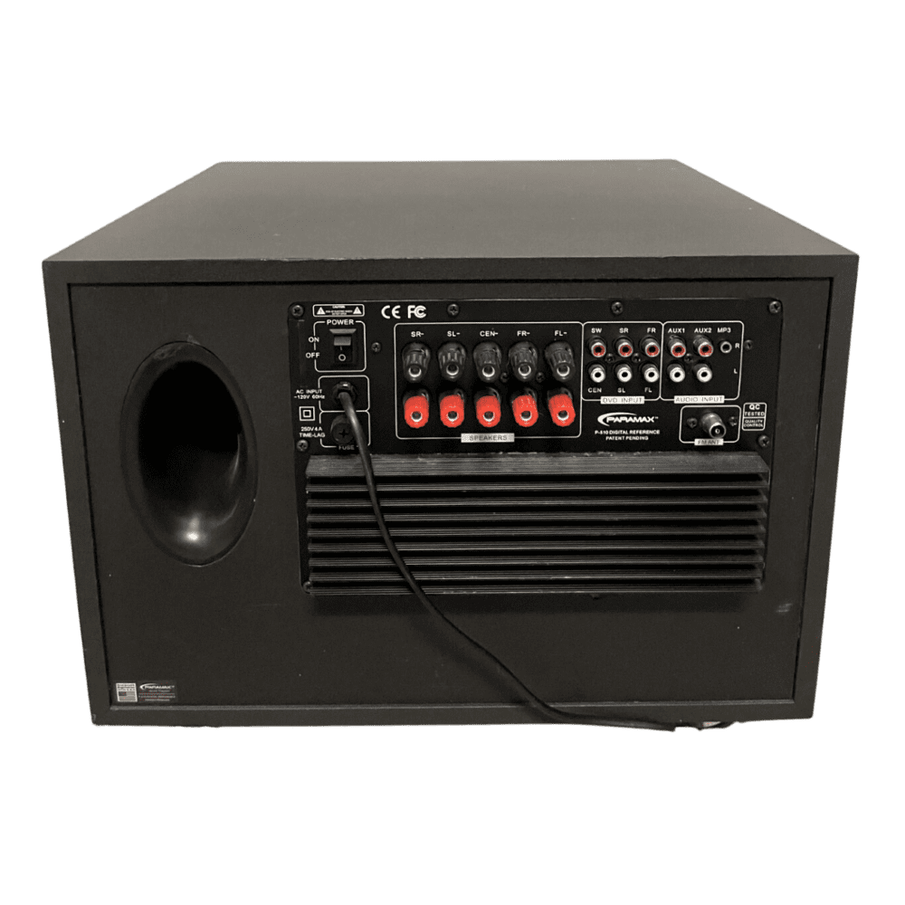Paramax P-510 5.1 Channel Surround Sound AV Receiver (USED)