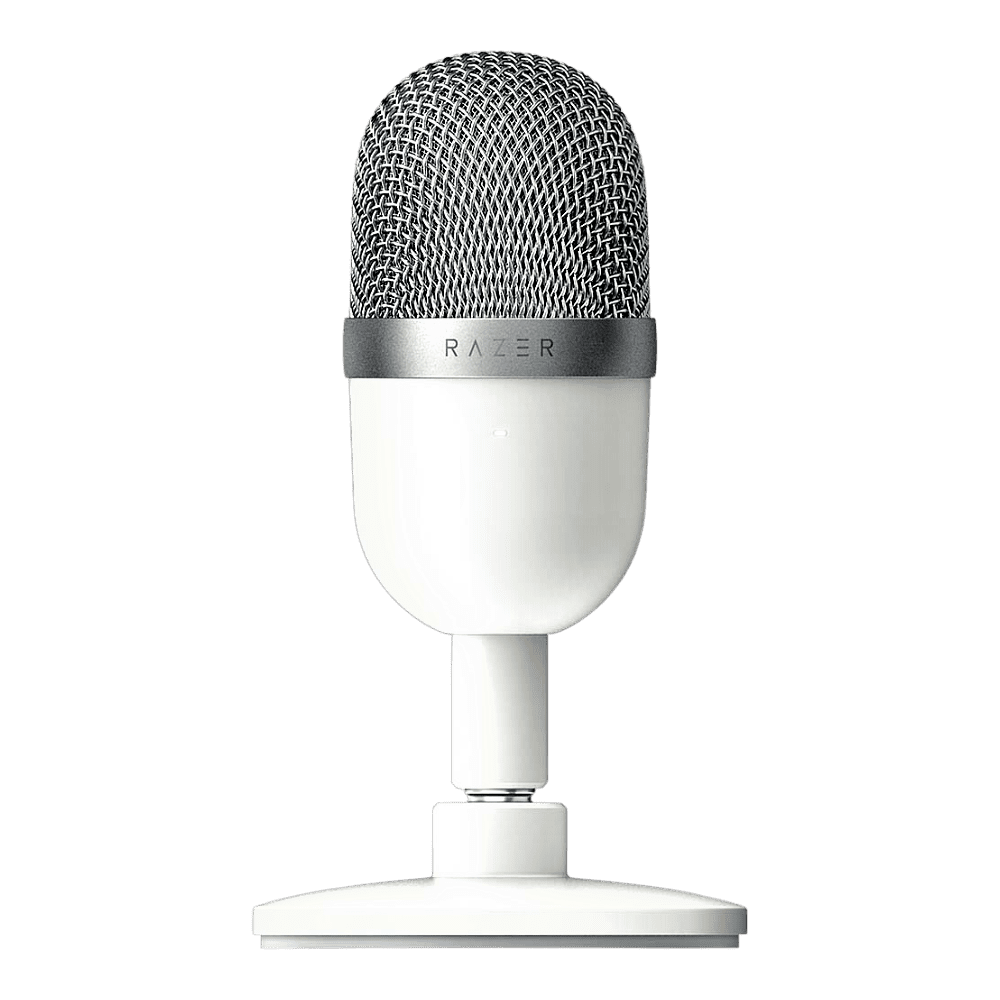 Razer Seiren Mini USB Condenser Microphone (Mercury White) (‎RZ19-03450300-R3M1)