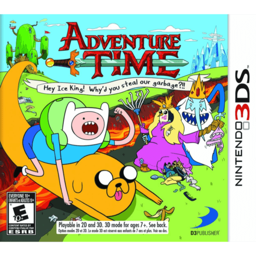 Adventure Time: Hey Ice King! Why'd You Steal Our Garbage?!! for Nintendo 3DS (Video Game)
