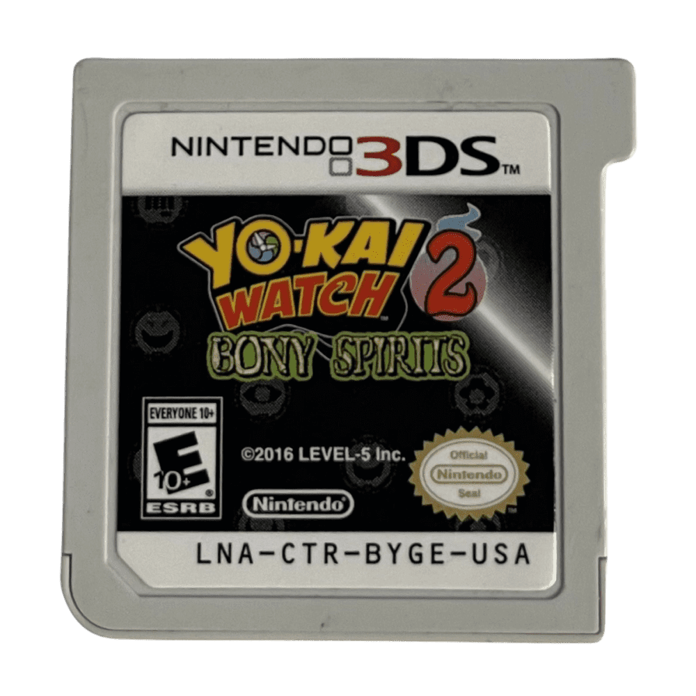 Yo-kai Watch 2: Bony Spirits for Nintendo 3DS (CARTRIDGE ONLY USED Video Game)