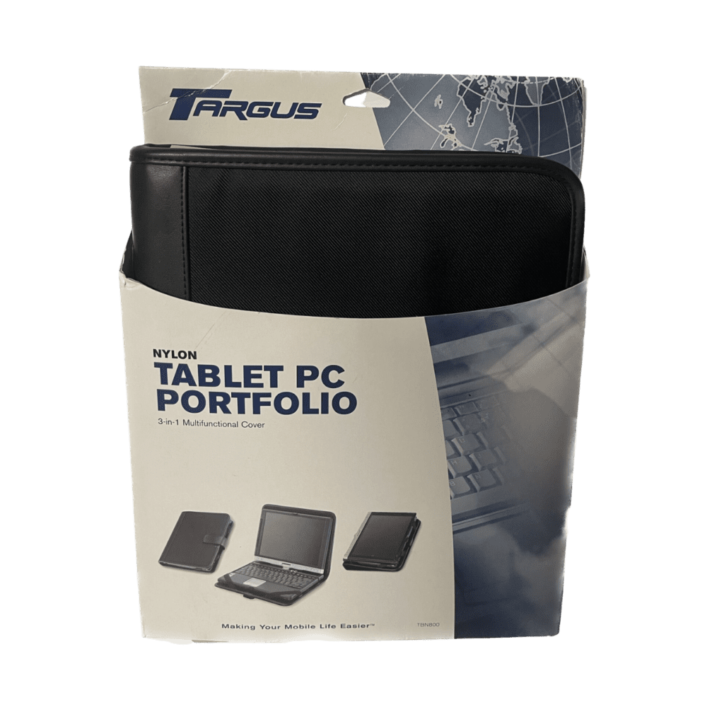 Targus Nylon Tablet PC Portfolio 3-in-1 Multifunctional Cover (TBN800)