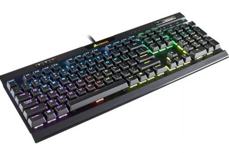 Corsair K70 RGB MK.2 Mechanical Gaming Keyboard (Backlit RGB LED, Cherry MX Brown) (CH-9109012-NA) (USED)