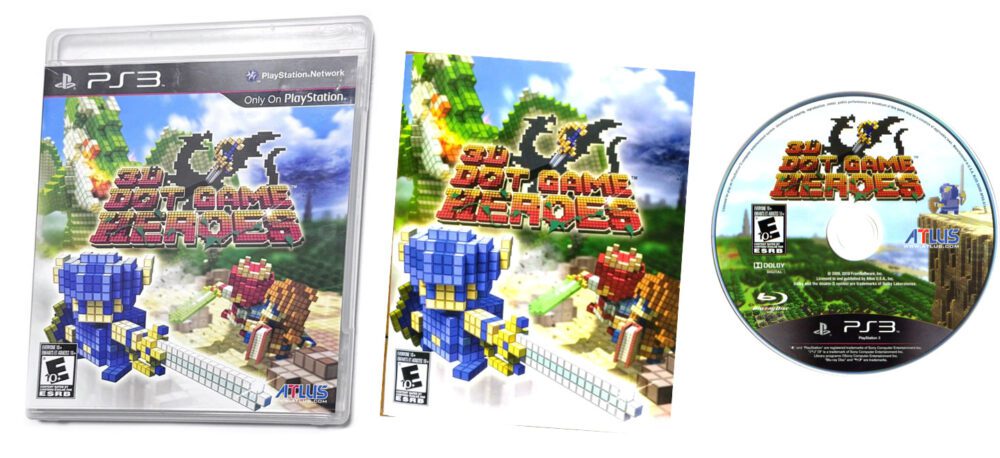 3D Dot Game Heroes for PS3 (USED Video Game)