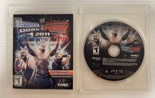 WWE Smackdown vs Raw 2011 for PS3 Complete (USED Video Game)