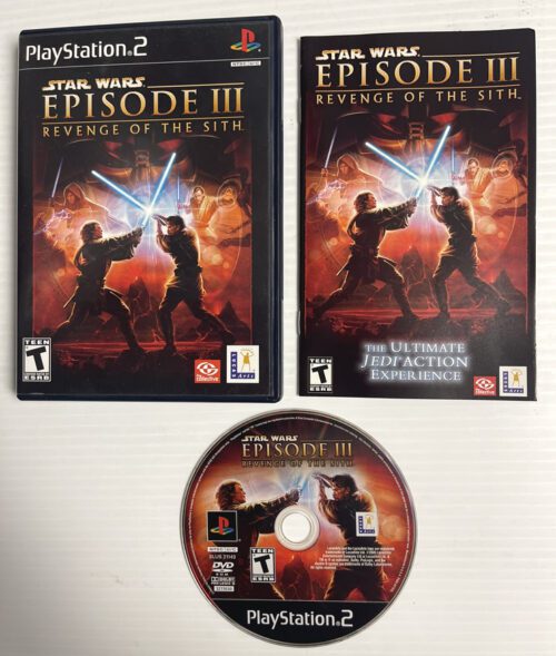 Star Wars Episode III Revenge of the Sith for PS2 (USED Video Game)