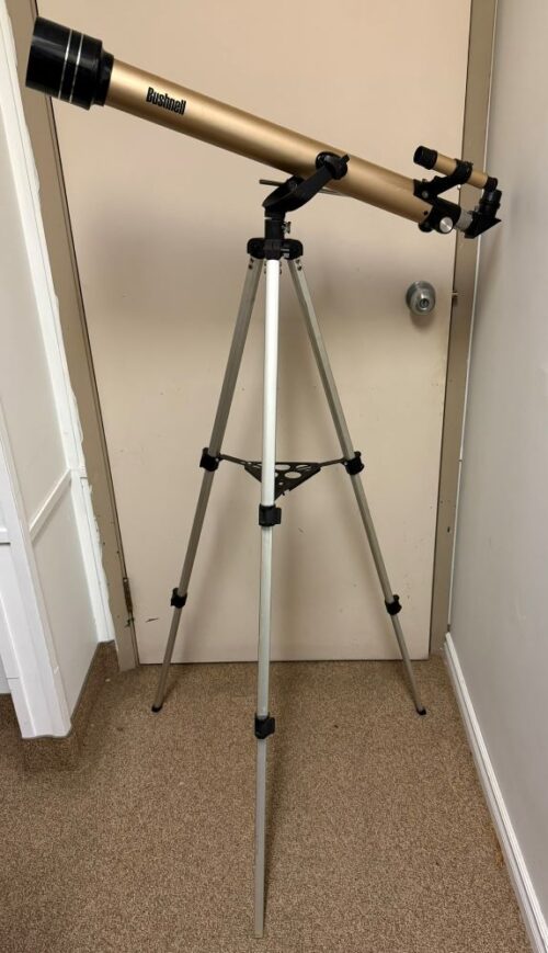 Bushnell 660x60mm Refractor Telescope (model # 78-9660) (USED)