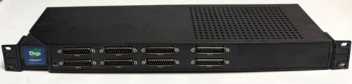 Digi Edgeport/8 - 8 port DB25 RS232 to USB Converter w/ recessed 19" rack bracket (USED)