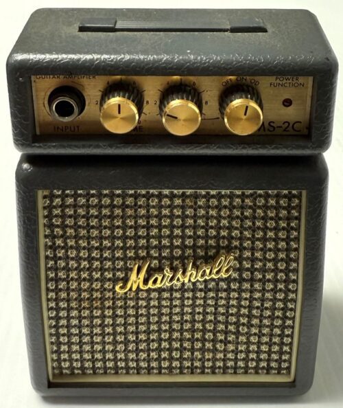 Marshall MS-2C Battery-Powered Mini Stack Classic Micro Guitar Amp (USED)