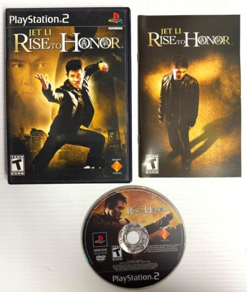 Jet Li Rise to Honor for PS2 (USED Video Game)