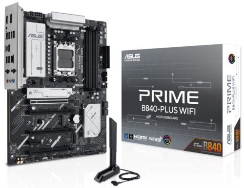 ASUS PRIME B840-PLUS WIFI AMD AM5 B840 ATX Motherboard