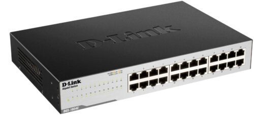 D-Link DGS-1024C 24-Port Gigabit Unmanaged Rackmount Switch (USED)