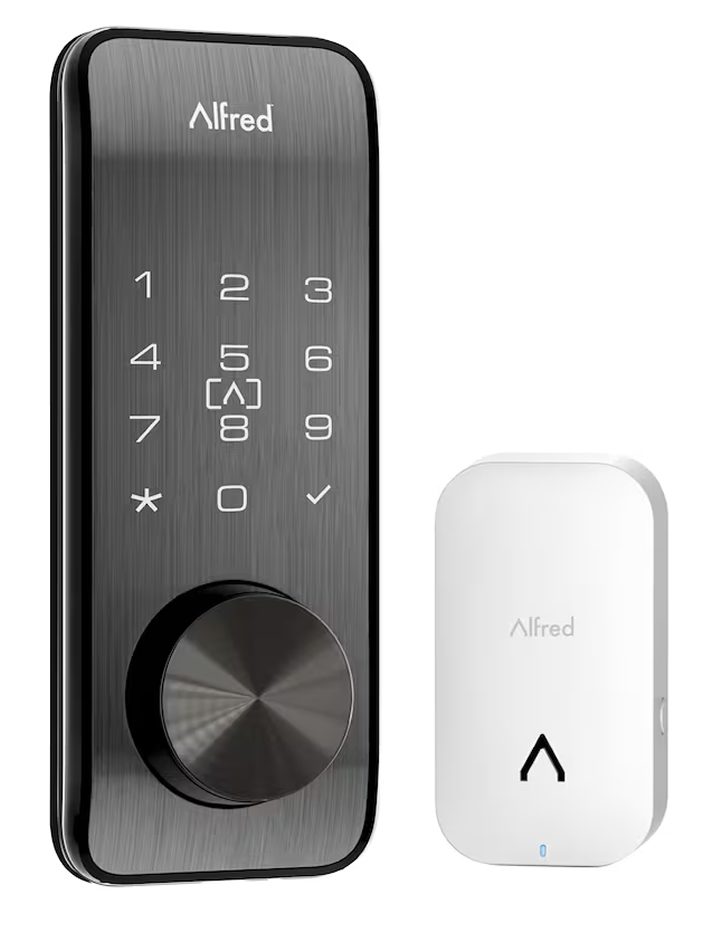 Buy Alfred DB2S Bluetooth Smart Lock Bundle with Wi-Fi Bridge & Key ...