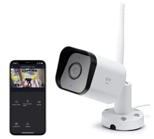 Geeni HAWK 3 HD 1080p Smart Wi-Fi Outdoor Security Camera - White (Model: GNC-CW033-199)