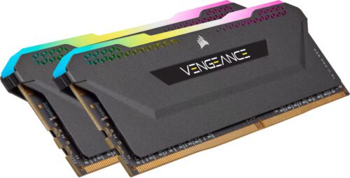 CORSAIR Vengeance RGB PRO SL 32GB (2x16GB) DDR4 3600MHz C18 Desktop Memory (CMH32GX4M2D3600C18)