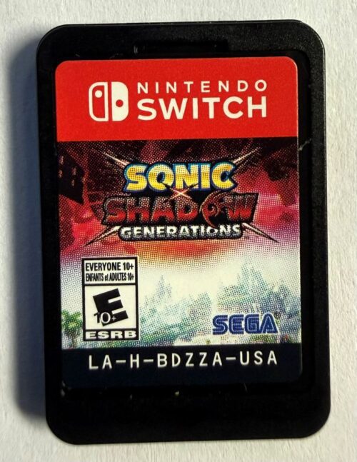 Sonic X Shadow Generations for Nintendo Switch (CARTRDIGE ONLY USED Video Game)
