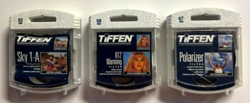 Tiffen 52mm SKY 1-A Filter/Tiffen 58mm 812 Warming Filter/Tiffen 67mm Circular Polarizer Filter (USED)