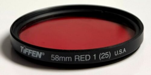 Tiffen 58mm 25 Filter (Red) (USED)