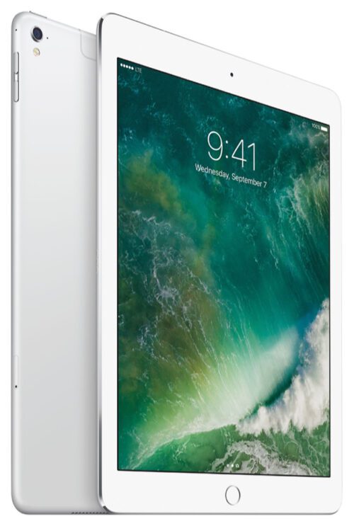 Apple iPad Pro 9.7-inch (2016) 1st Gen 128GB (WiFi + Cellular) (Silver) with Bluetooth Keyboard (MLQ32CL/A) (USED)