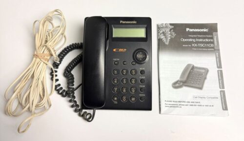 Panasonic KX-TSC11B Corded Phone with Caller ID (USED)