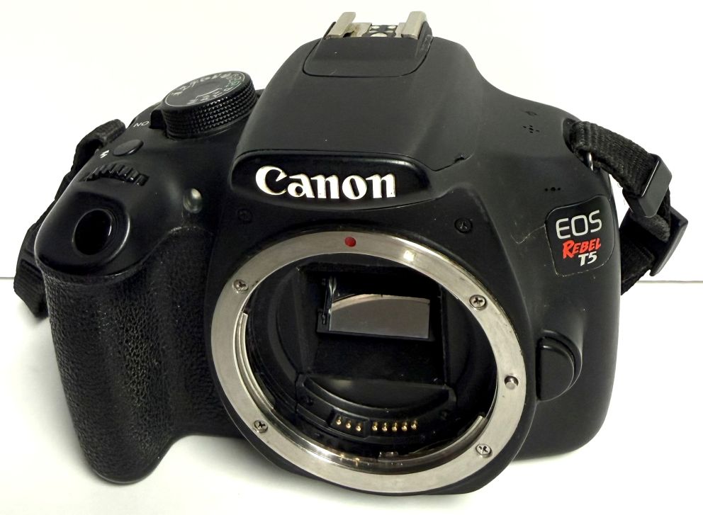 Canon EOS Rebel T5 18.0 MP DSLR Camera (Body Only) (USED) - Image 2